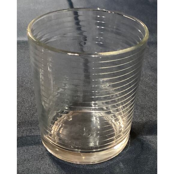 Set of 4 Pasabahce Horizontal Rings Rock Glasses Low Ball Tumblers 4” - Picture 8 of 9